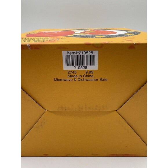 Halloween Matching Pumping Cup & Dessert Plate Set New Open Box - Picture 3 of 10